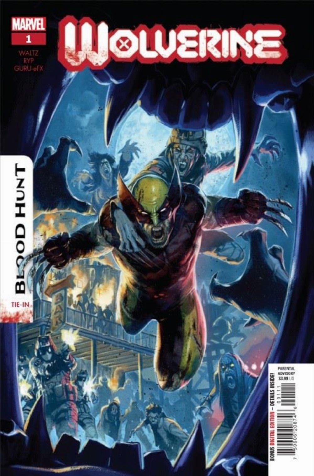 Τεύχος Κόμικ Wolverine Blood Hunt #1