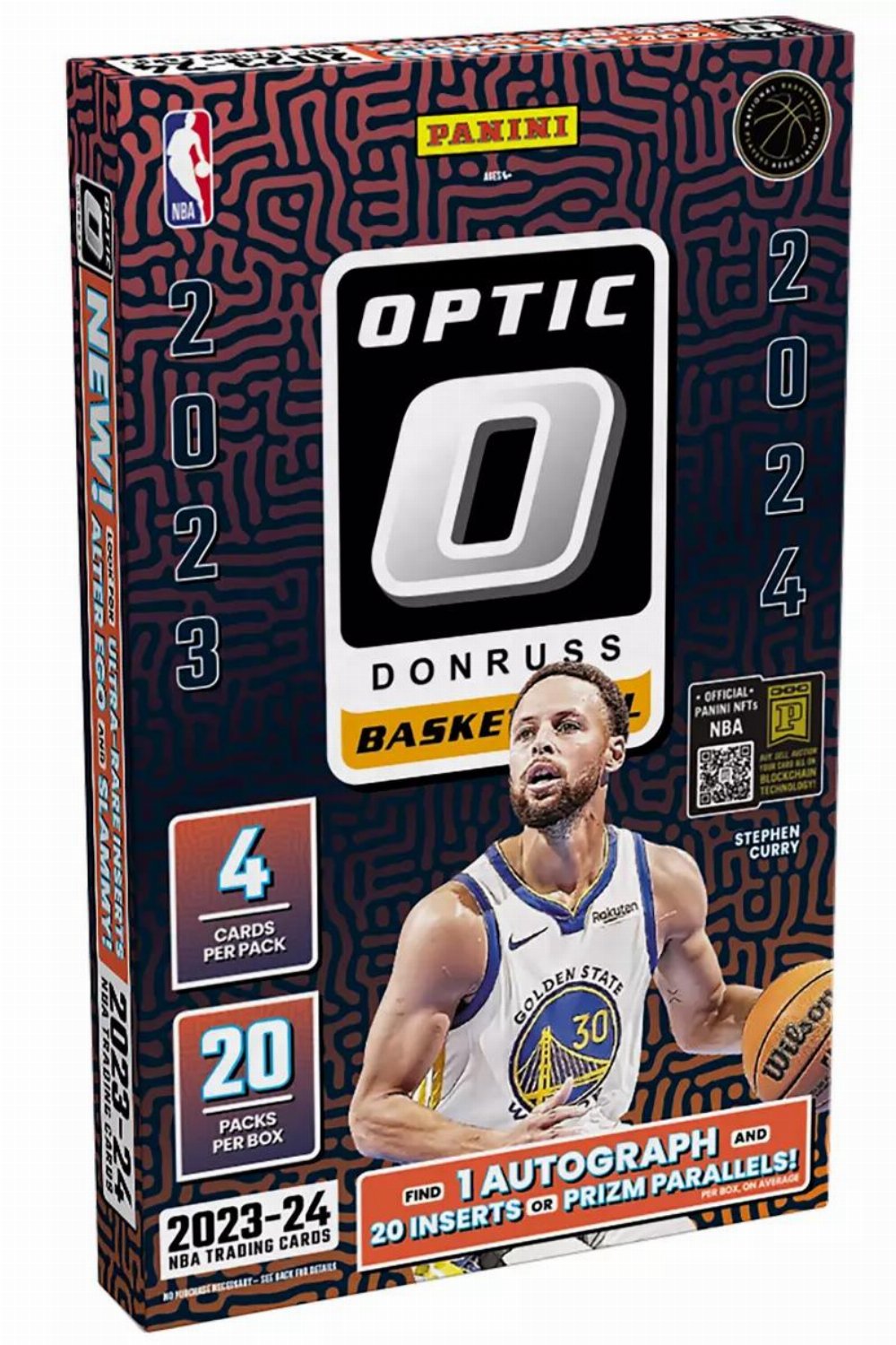 Panini – 2023-24 Donruss Optic Basketball Hobby International Box (20 Φακελάκια)