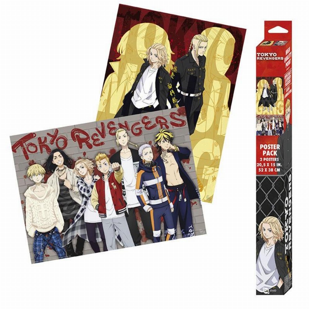 Tokyo Revengers – Series 1 2-Pack Αυθεντικές Αφίσες (52x38cm)