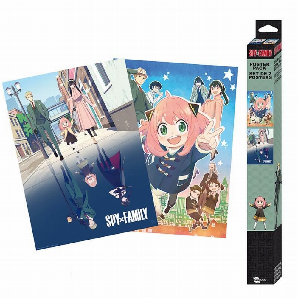 Spy x Family – Double Family Chibi 2-Pack Αυθεντικές Αφίσες (52x38cm)