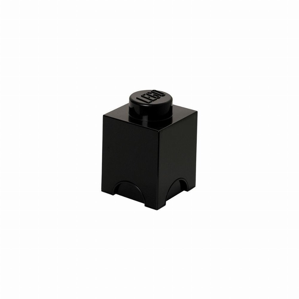 LEGO – Τουβλάκι Αποθήκευσης 1 Μαύρο (12x12x18cm)