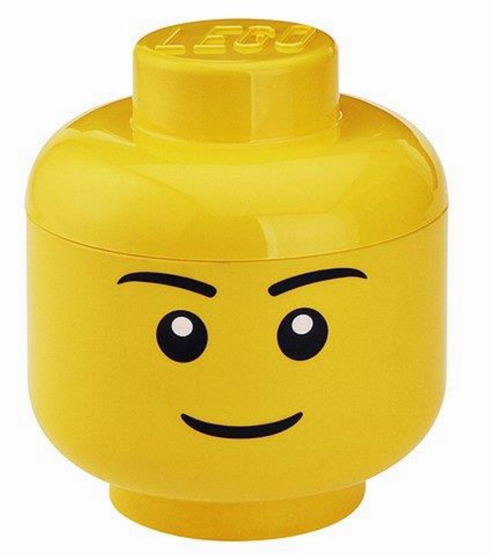 LEGO – Iconic Head Boy Τουβλάκι Αποθήκευσης (27cm)