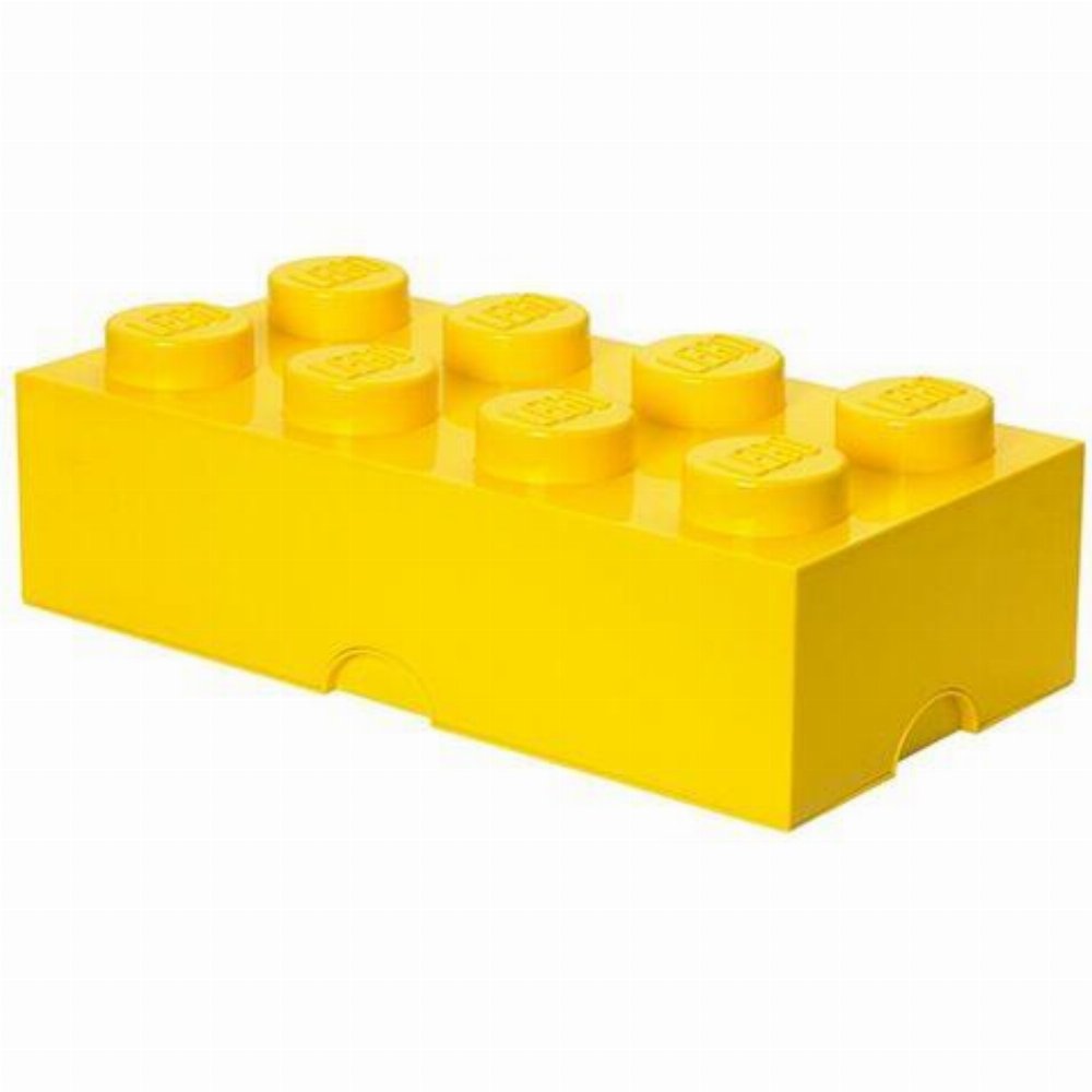 LEGO – Τουβλάκι Αποθήκευσης 8 Κίτρινο (25x50x18cm)