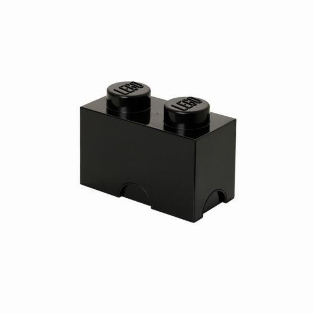 LEGO – Τουβλάκι Αποθήκευσης 2 Μαύρο (12.5x25x18cm)