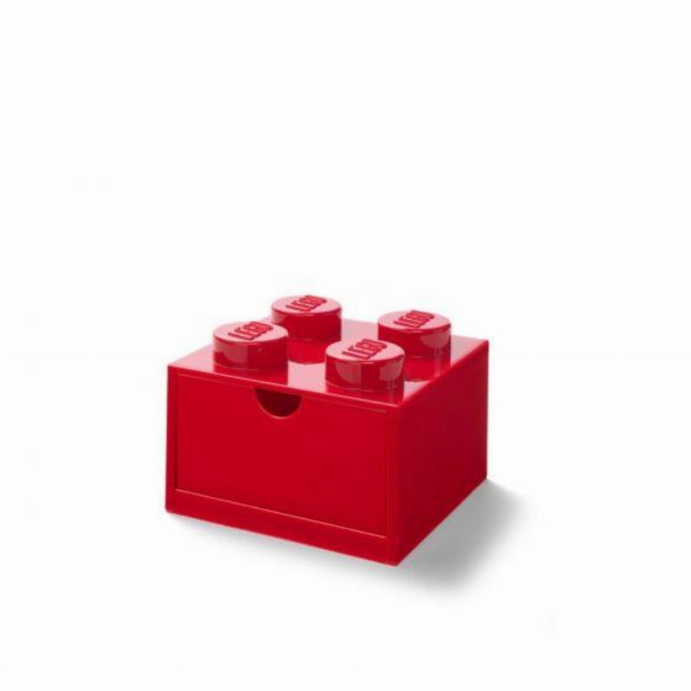 LEGO – Τουβλάκι Αποθήκευσης 4 Κόκκινο (25x25x18cm)