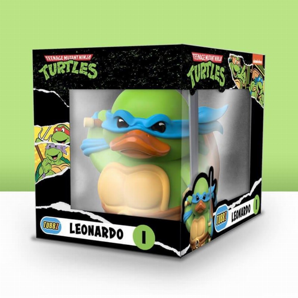Teenage Mutant Ninja Turtles Boxed Tubbz – Leonardo #1 Φιγούρα Παπάκι Μπάνιου (10cm)