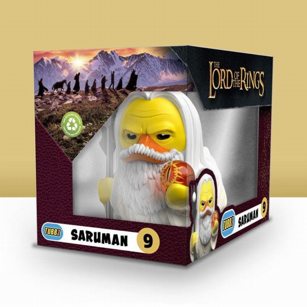 The Lord of the Rings Boxed Tubbz – Saruman #9 Φιγούρα Παπάκι Μπάνιου (10cm)