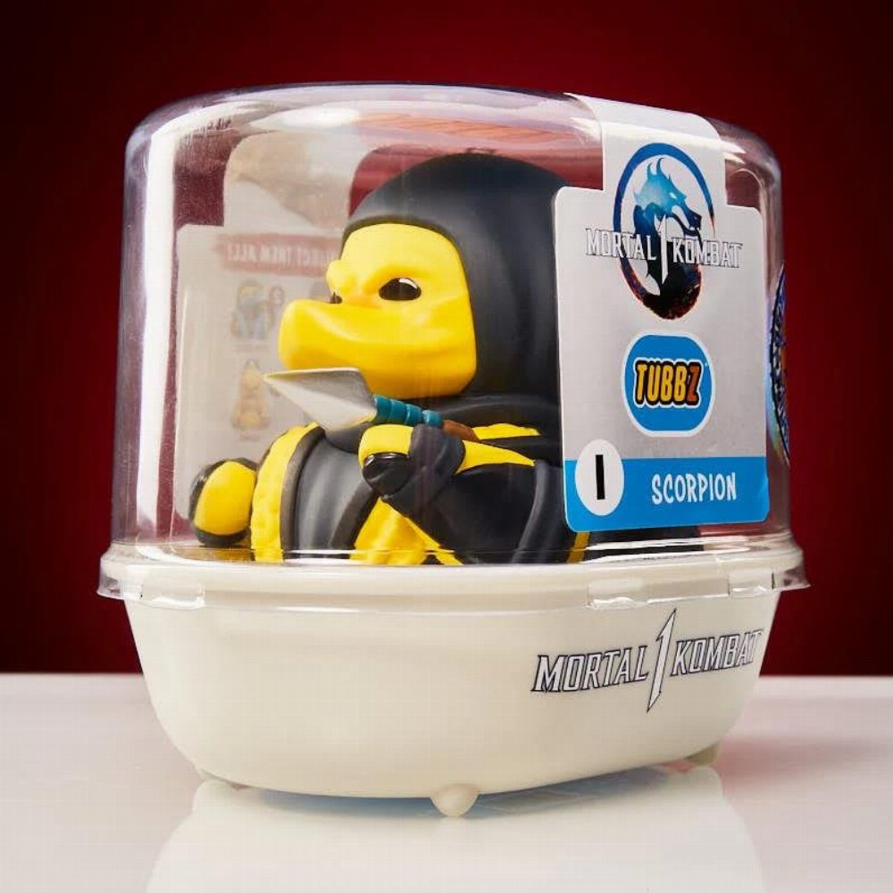 Mortal Kombat First Edition Tubbz – Scorpion #1 Φιγούρα Παπάκι Μπάνιου (10cm)