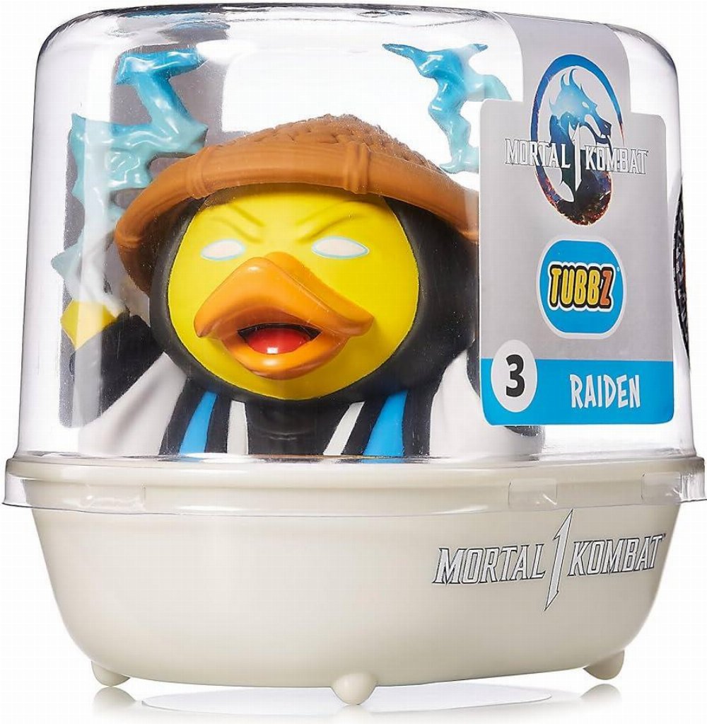 Mortal Kombat First Edition Tubbz – Raiden #3 Φιγούρα Παπάκι Μπάνιου (10cm)