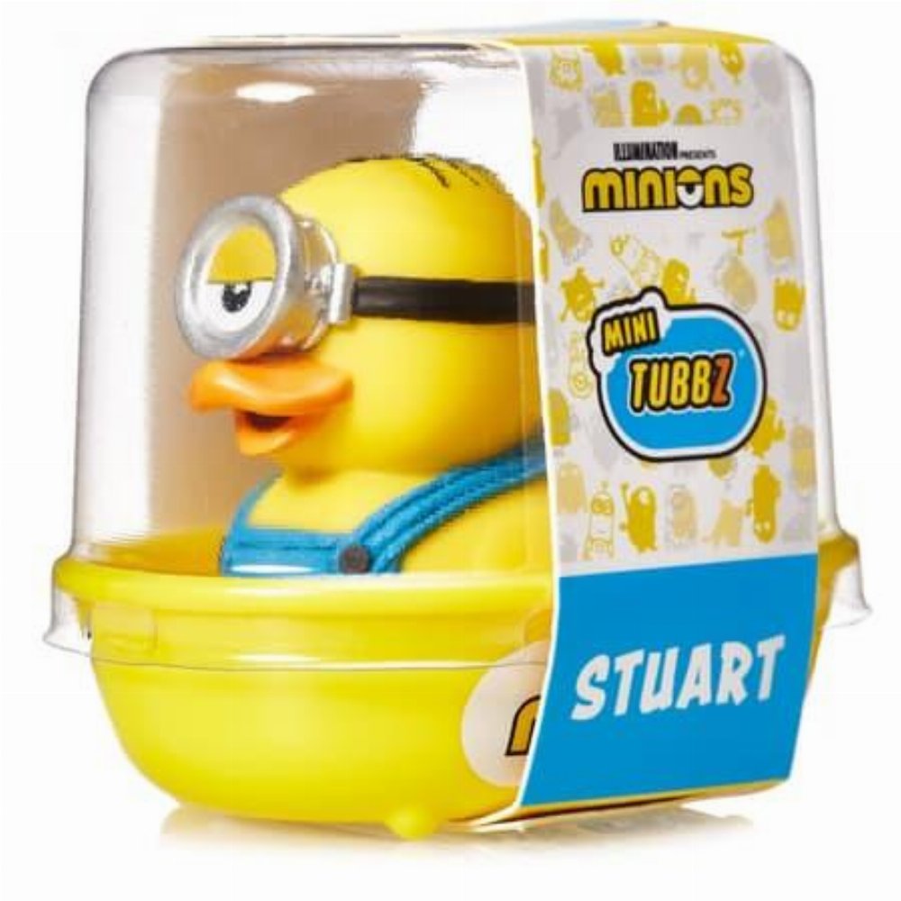Minions Mini Tubbz – Stuart Φιγούρα Παπάκι Μπάνιου (5cm)