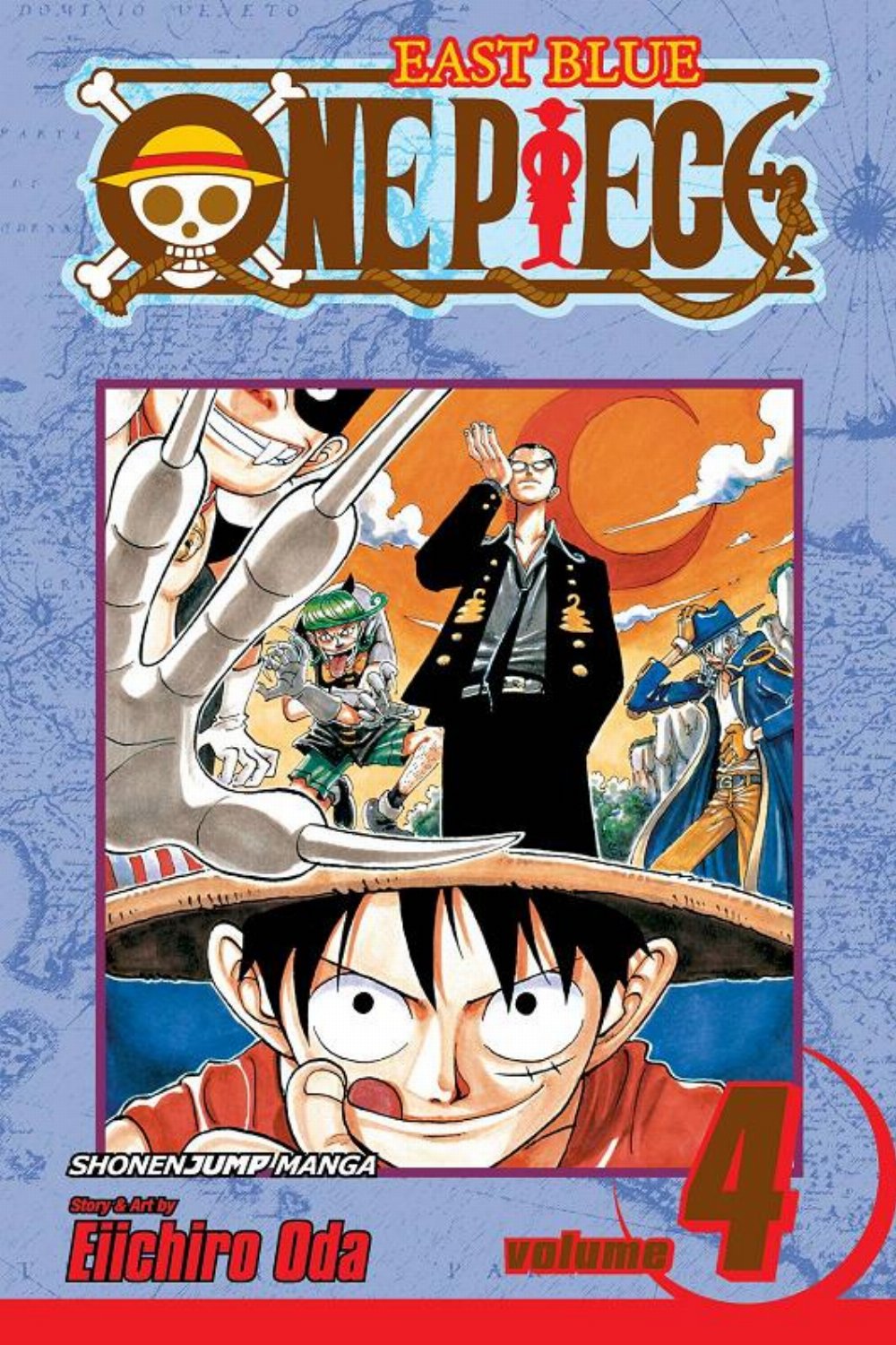 Τόμος Manga One Piece Vol. 04 (New Printing)