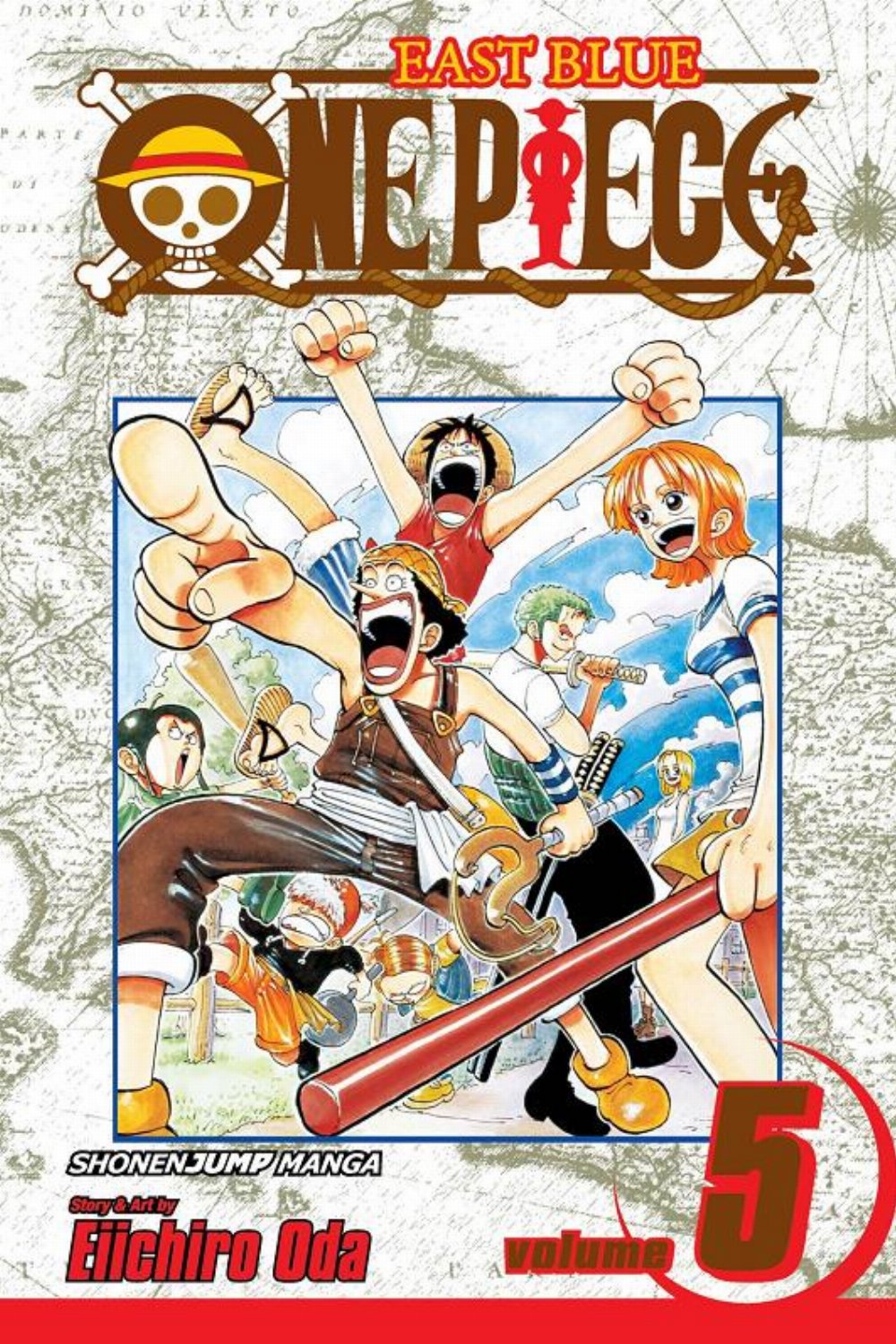 Τόμος Manga One Piece Vol. 05 (New Printing)