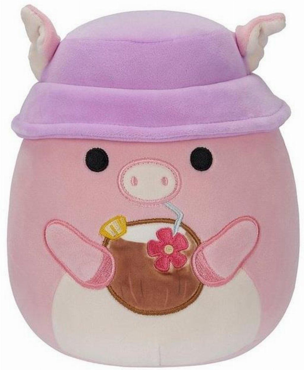 Λούτρινο Squishmallows – Peter the Pink Pig (19cm)