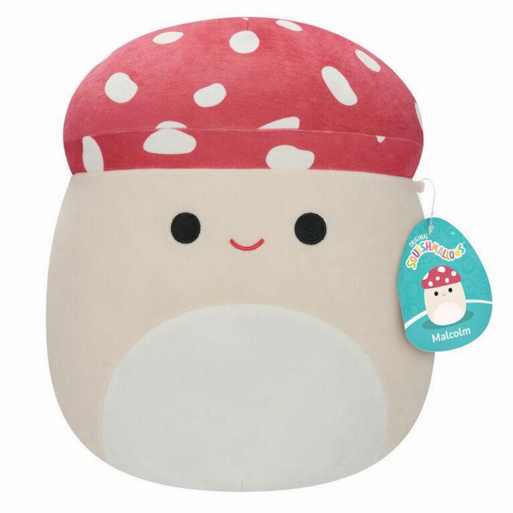 Λούτρινο Squishmallows – Malcolm the Spotted Mushroom (35cm)
