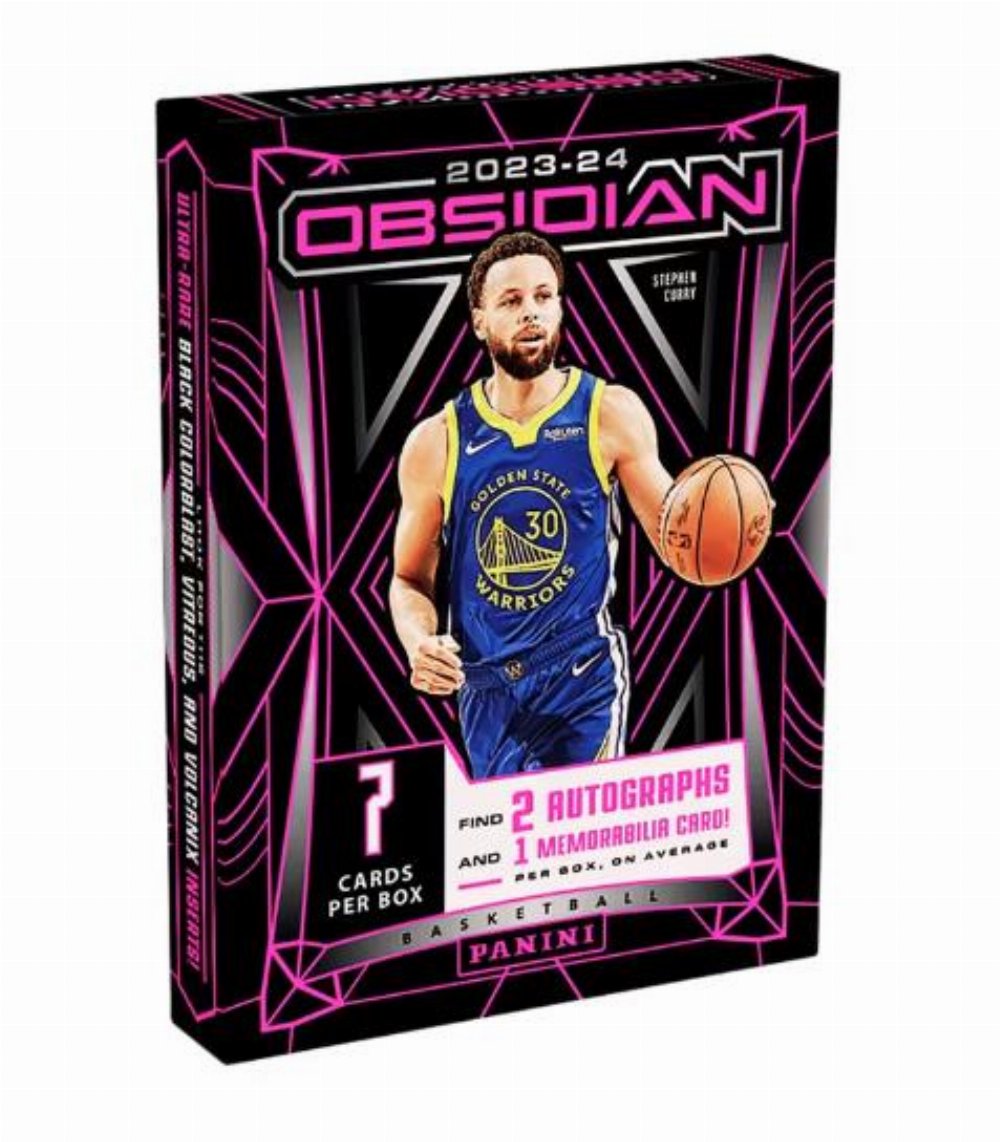 Panini – 2023-24 Obsidian NBA Basketball Hobby Box (7 Κάρτες)