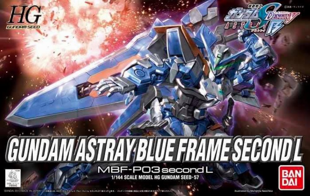 Mobile Suit Gundam – High Grade Gunpla: Astray Blue Frame Second L 1/144 Σετ Μοντελισμού
