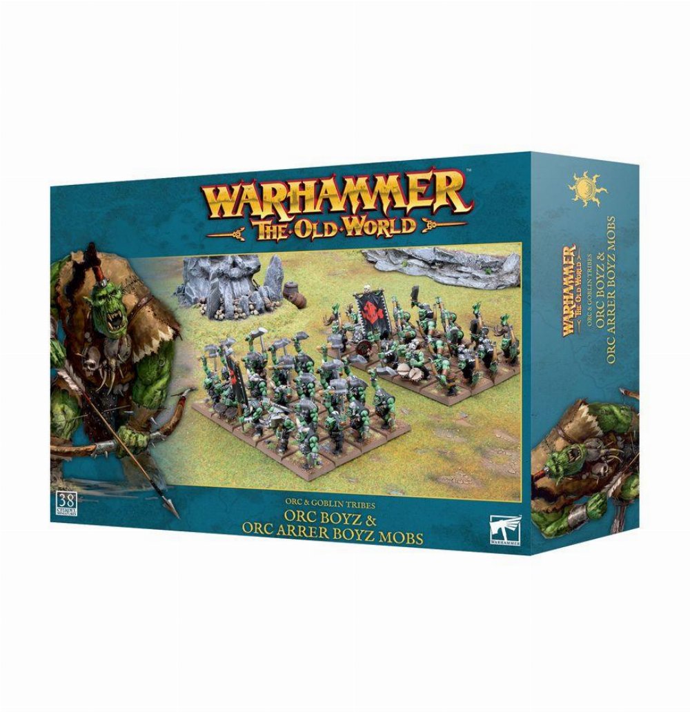 Warhammer: The Old World – Orc & Goblin Tribes: Orc Boyz & Orc Arrer Boyz Mob