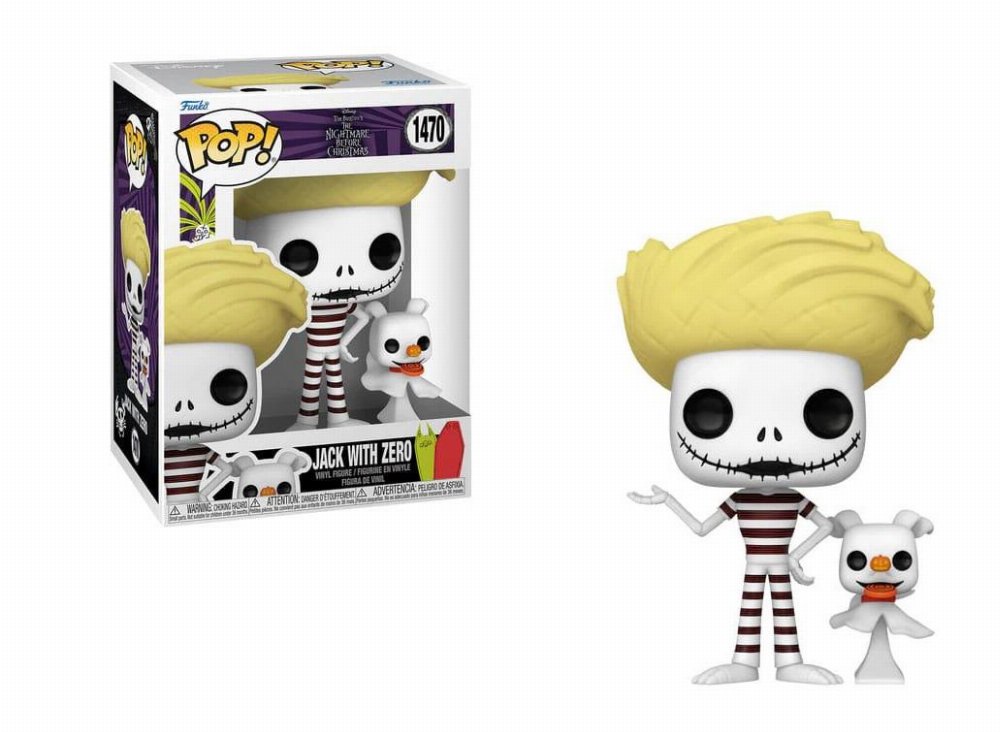 Φιγούρα Funko POP! Disney: Nightmare Before Christmas – Jack with Zero #1470