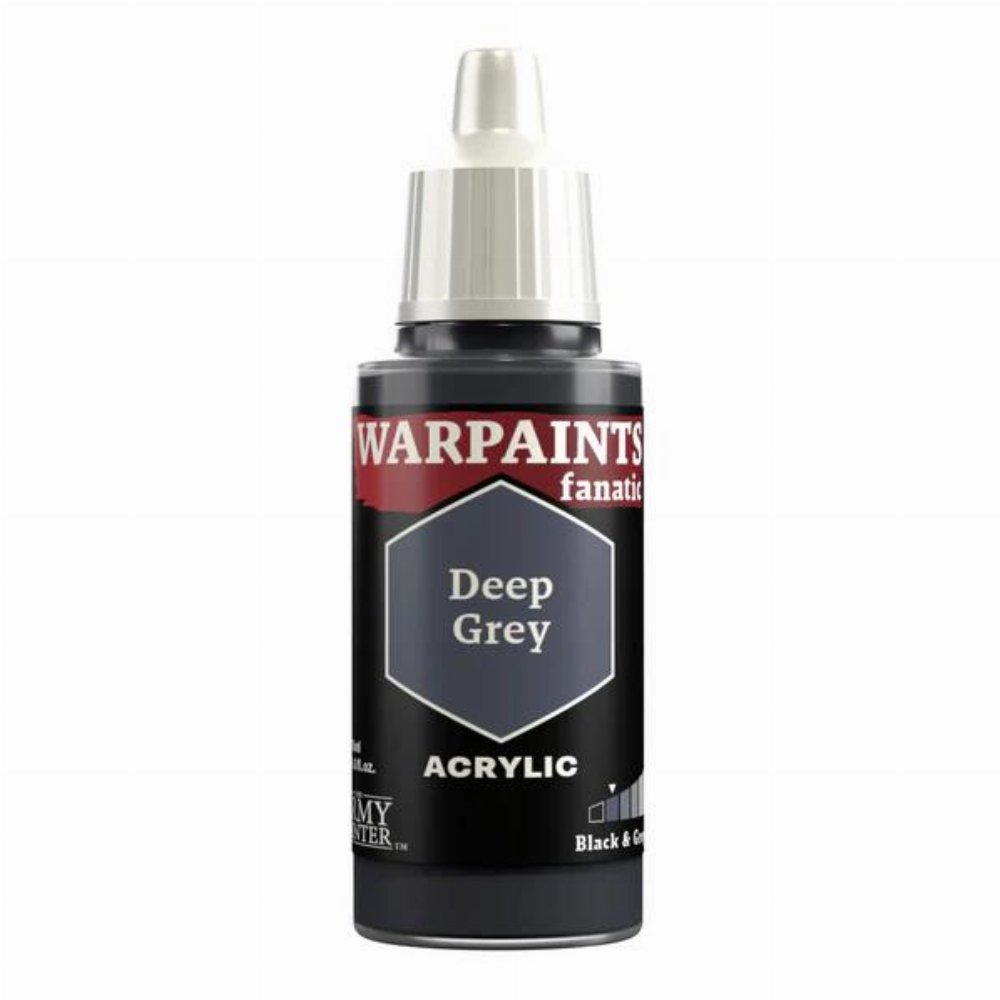 The Army Painter – Warpaints Fanatic: Deep Grey Χρώμα Μοντελισμού (18ml)