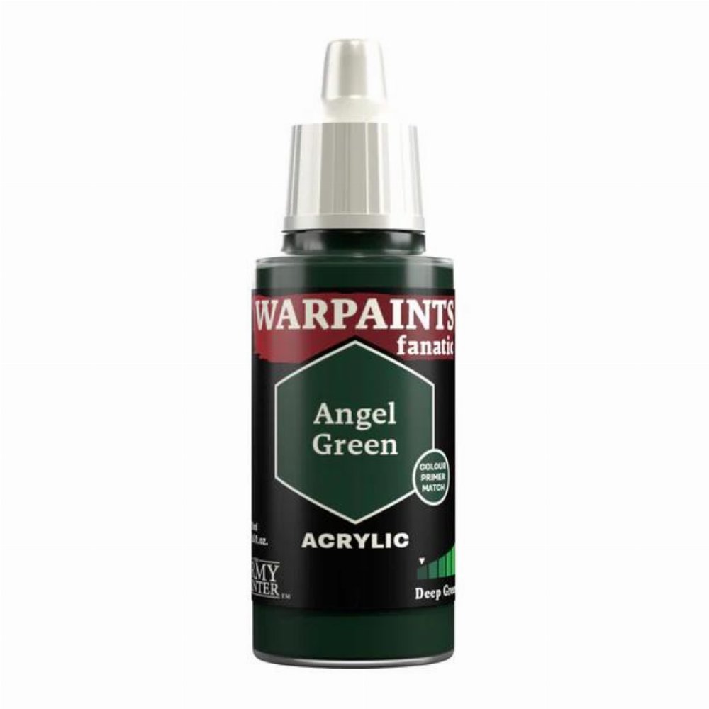 The Army Painter – Warpaints Fanatic: Angel Green Χρώμα Μοντελισμού (18ml)
