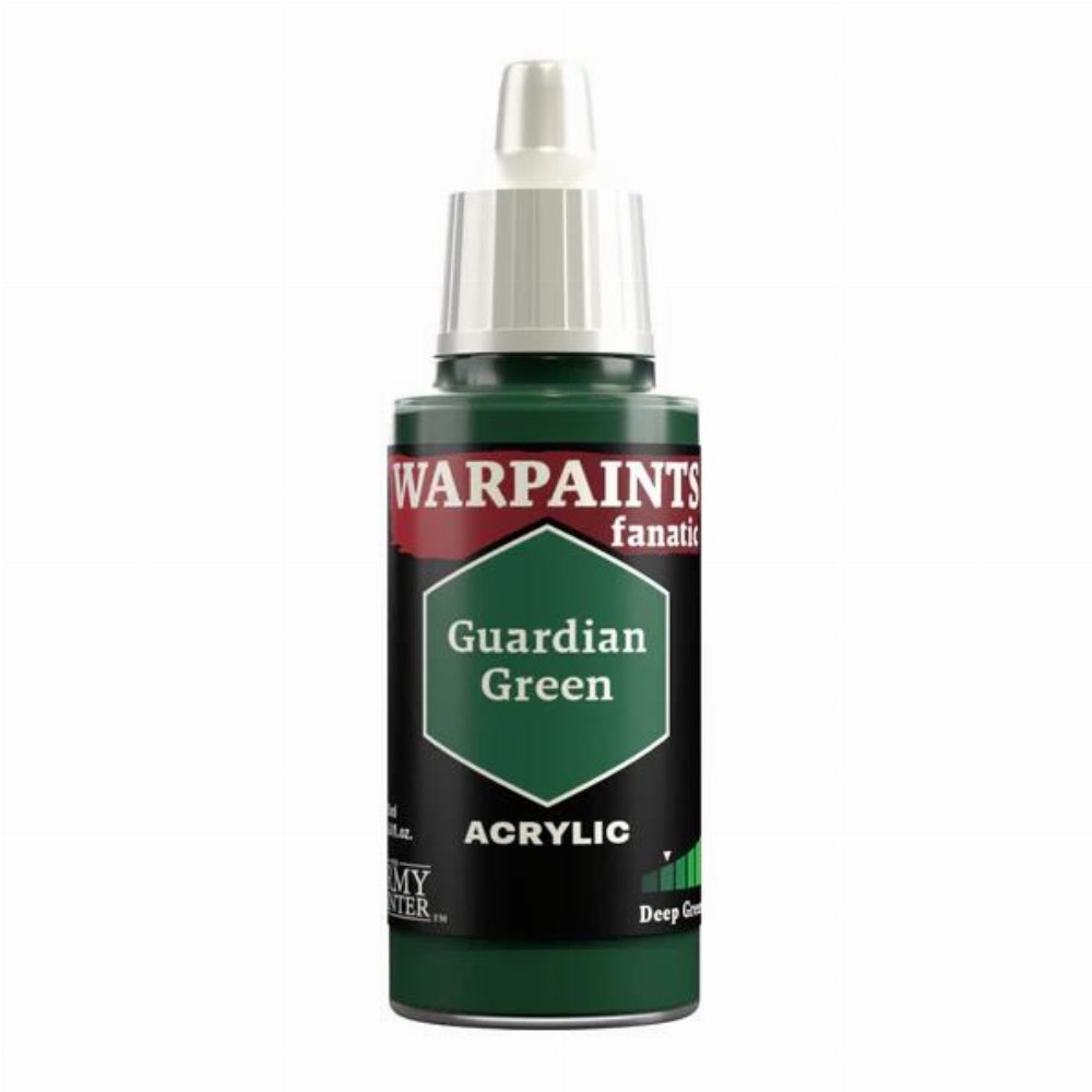 The Army Painter – Warpaints Fanatic: Guardian Green Χρώμα Μοντελισμού (18ml)