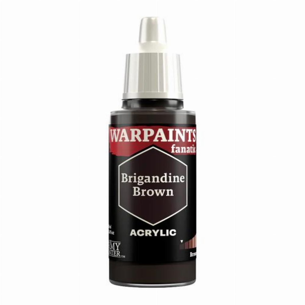 The Army Painter – Warpaints Fanatic: Brigandine Brown Χρώμα Μοντελισμού (18ml)