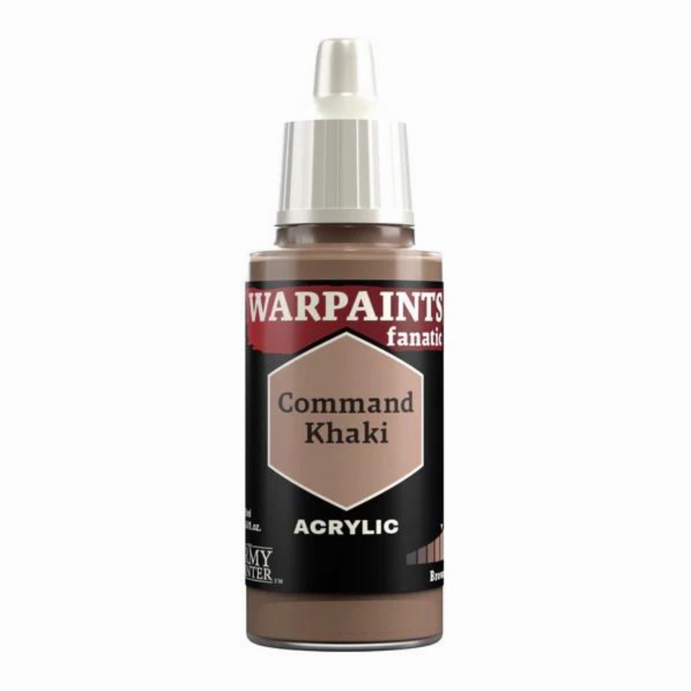 The Army Painter – Warpaints Fanatic: Command Khaki Χρώμα Μοντελισμού (18ml)