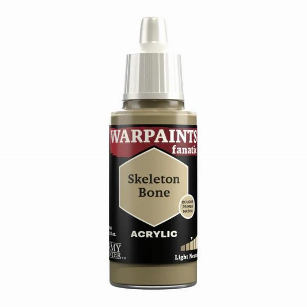 The Army Painter – Warpaints Fanatic: Skeleton Bone Χρώμα Μοντελισμού (18ml)