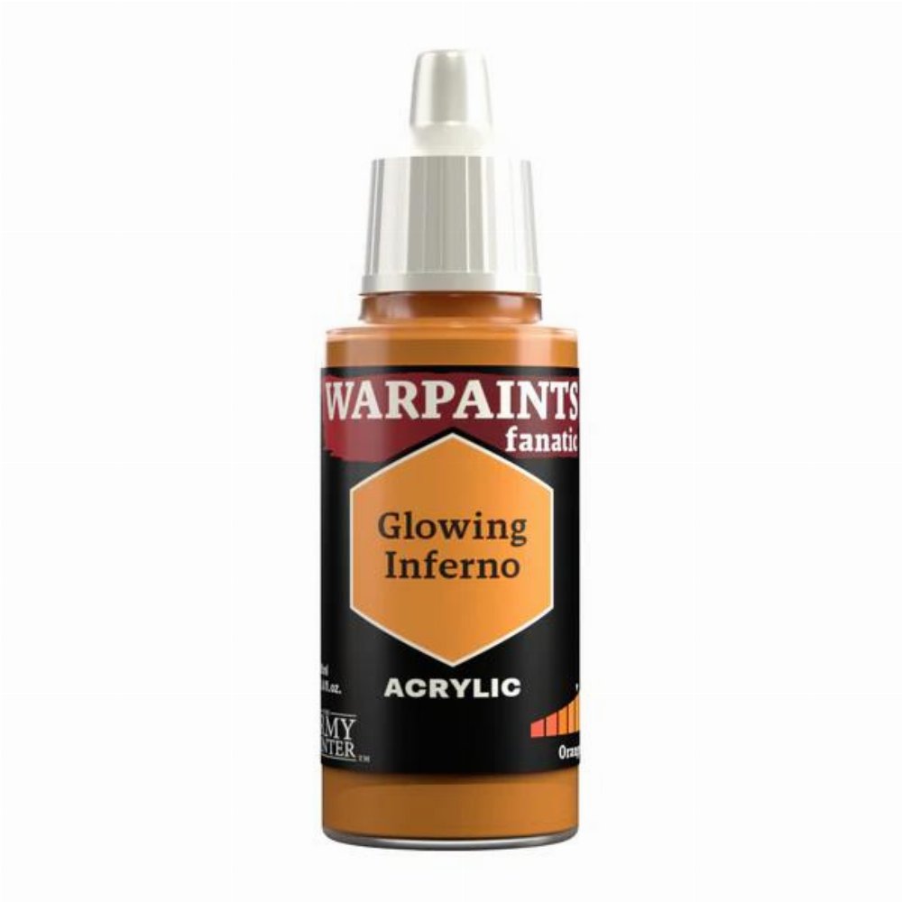 The Army Painter – Warpaints Fanatic: Glowing Inferno Χρώμα Μοντελισμού (18ml)