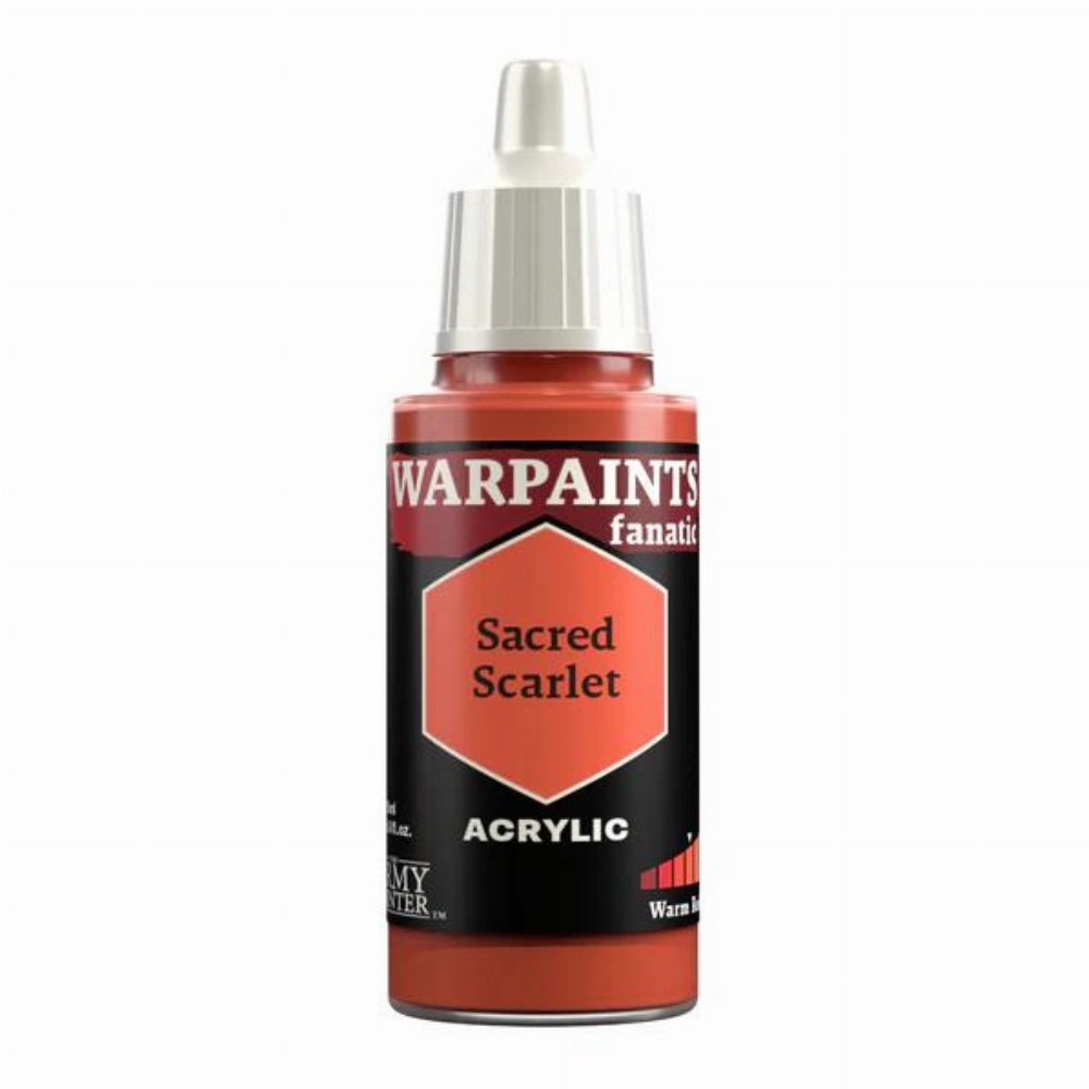 The Army Painter – Warpaints Fanatic: Sacred Scarlet Χρώμα Μοντελισμού (18ml)