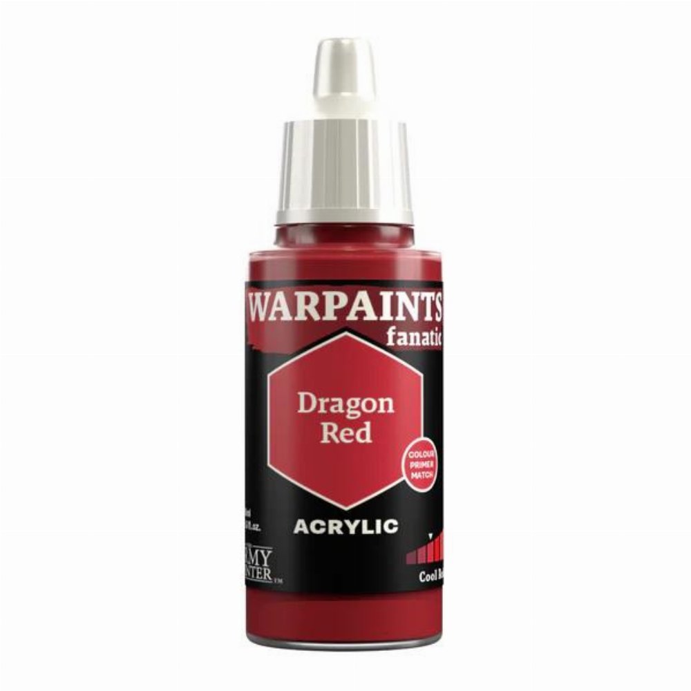The Army Painter – Warpaints Fanatic: Dragon Red Χρώμα Μοντελισμού (18ml)