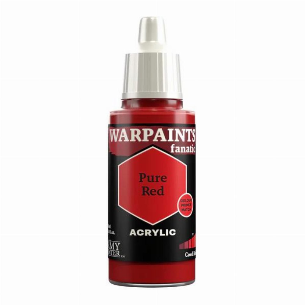 The Army Painter – Warpaints Fanatic: Pure Red Χρώμα Μοντελισμού (18ml)