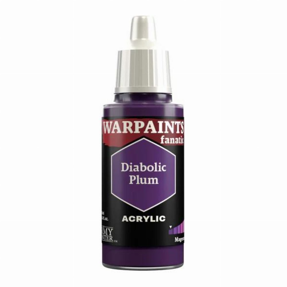 The Army Painter – Warpaints Fanatic: Diabolic Plum Χρώμα Μοντελισμού (18ml)