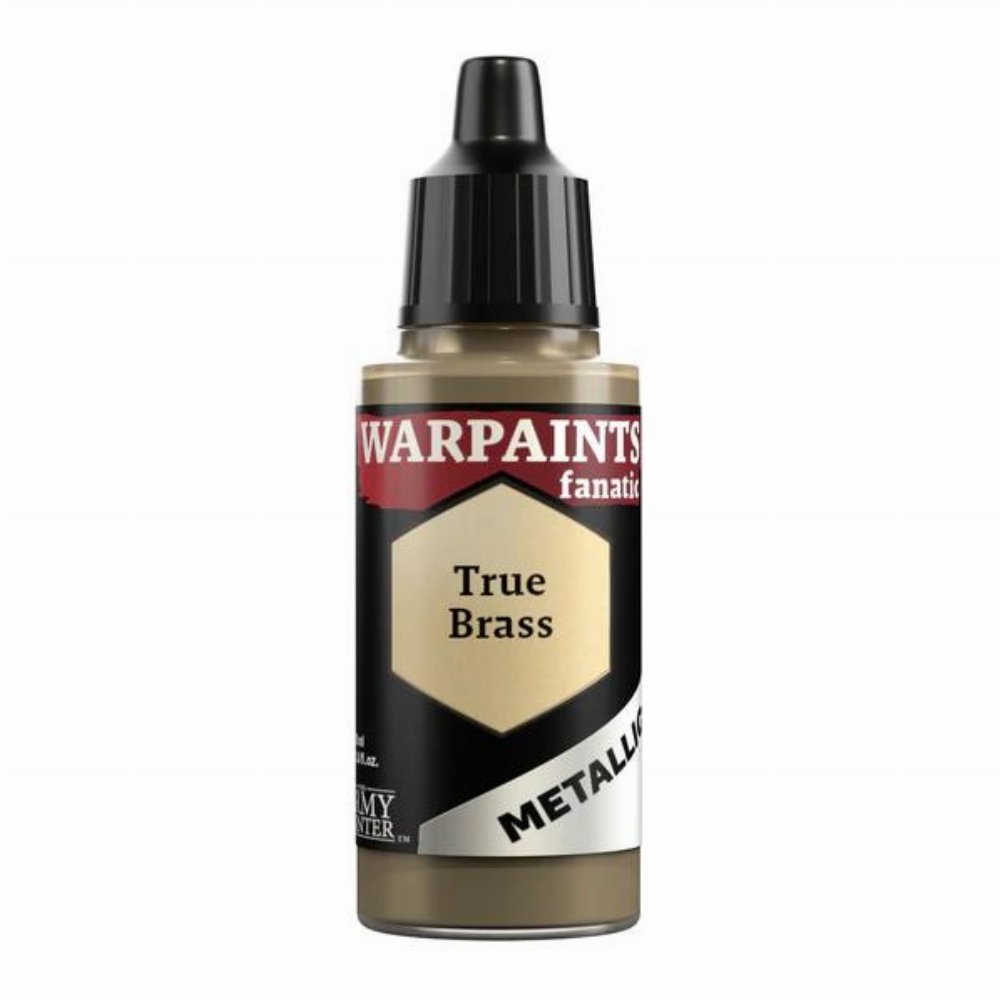 The Army Painter – Warpaints Fanatic Metallic: True Brass Χρώμα Μοντελισμού (18ml)