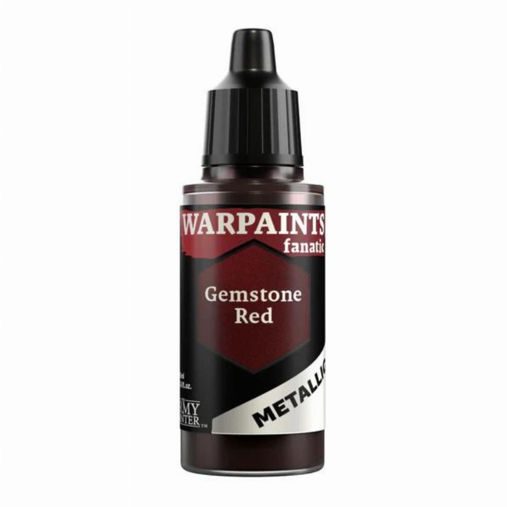 The Army Painter – Warpaints Fanatic Metallic: Gemstone Red Χρώμα Μοντελισμού (18ml)