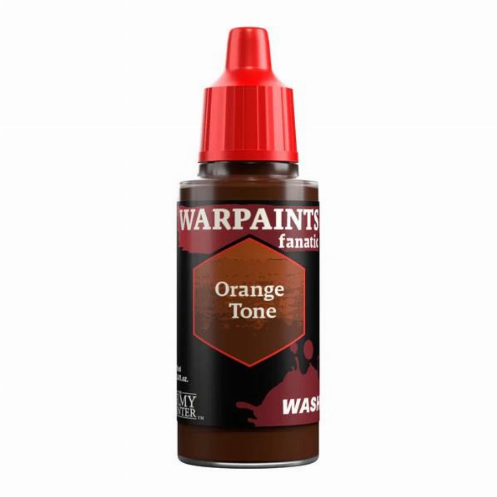 The Army Painter – Warpaints Fanatic Wash: Orange Tone Χρώμα Μοντελισμού (18ml)