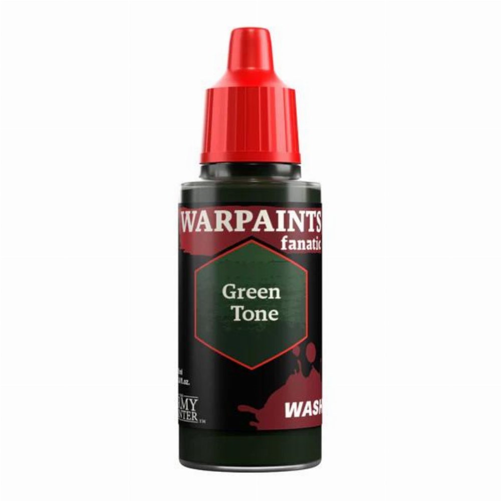 The Army Painter – Warpaints Fanatic Wash: Green Tone Χρώμα Μοντελισμού (18ml)