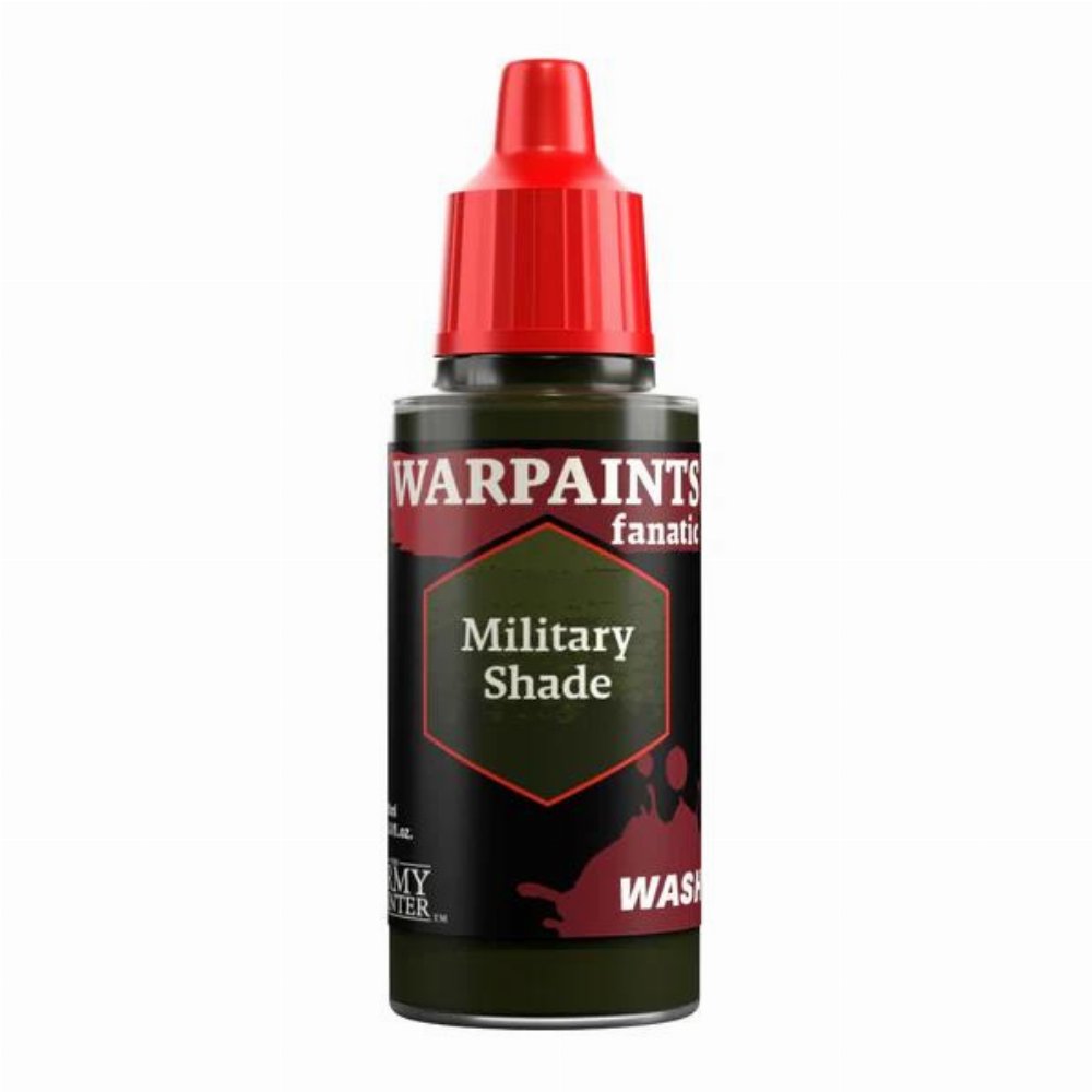 The Army Painter – Warpaints Fanatic Wash: Military Shade Χρώμα Μοντελισμού (18ml)