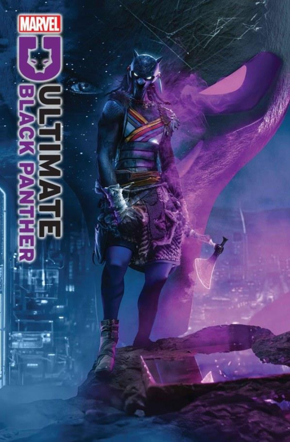 Τεύχος Κόμικ Ultimate Black Panther #3 BossLogic Variant Cover