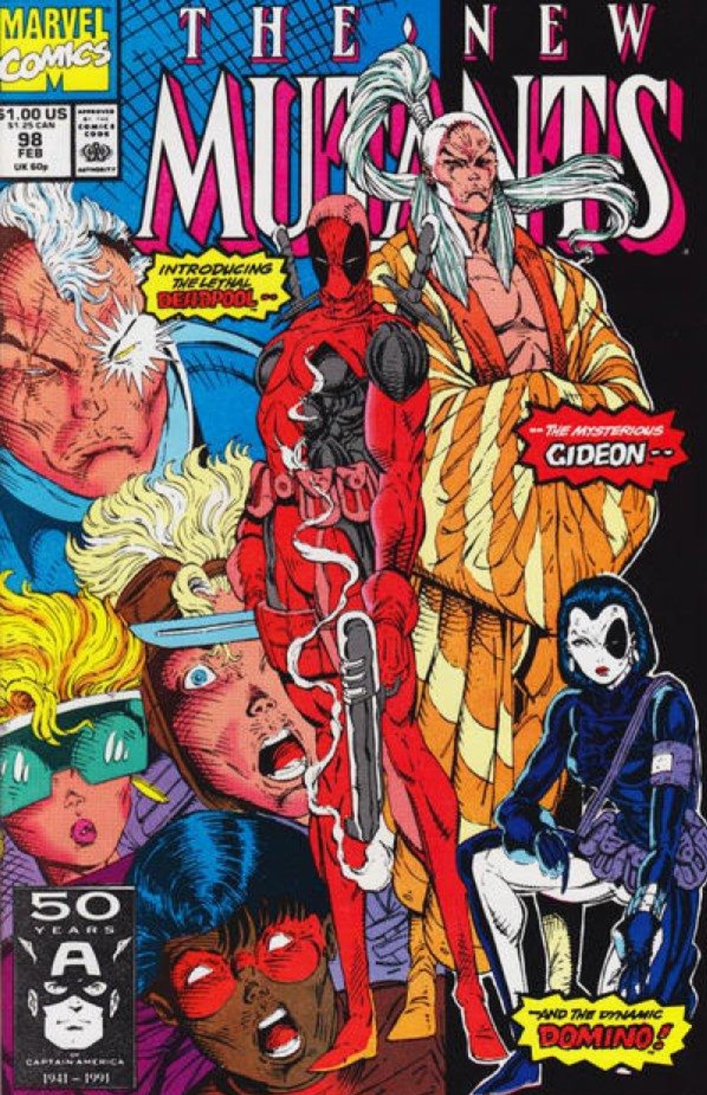 Τεύχος Κόμικ The New Mutants #98 Facsimile Edition New Printing