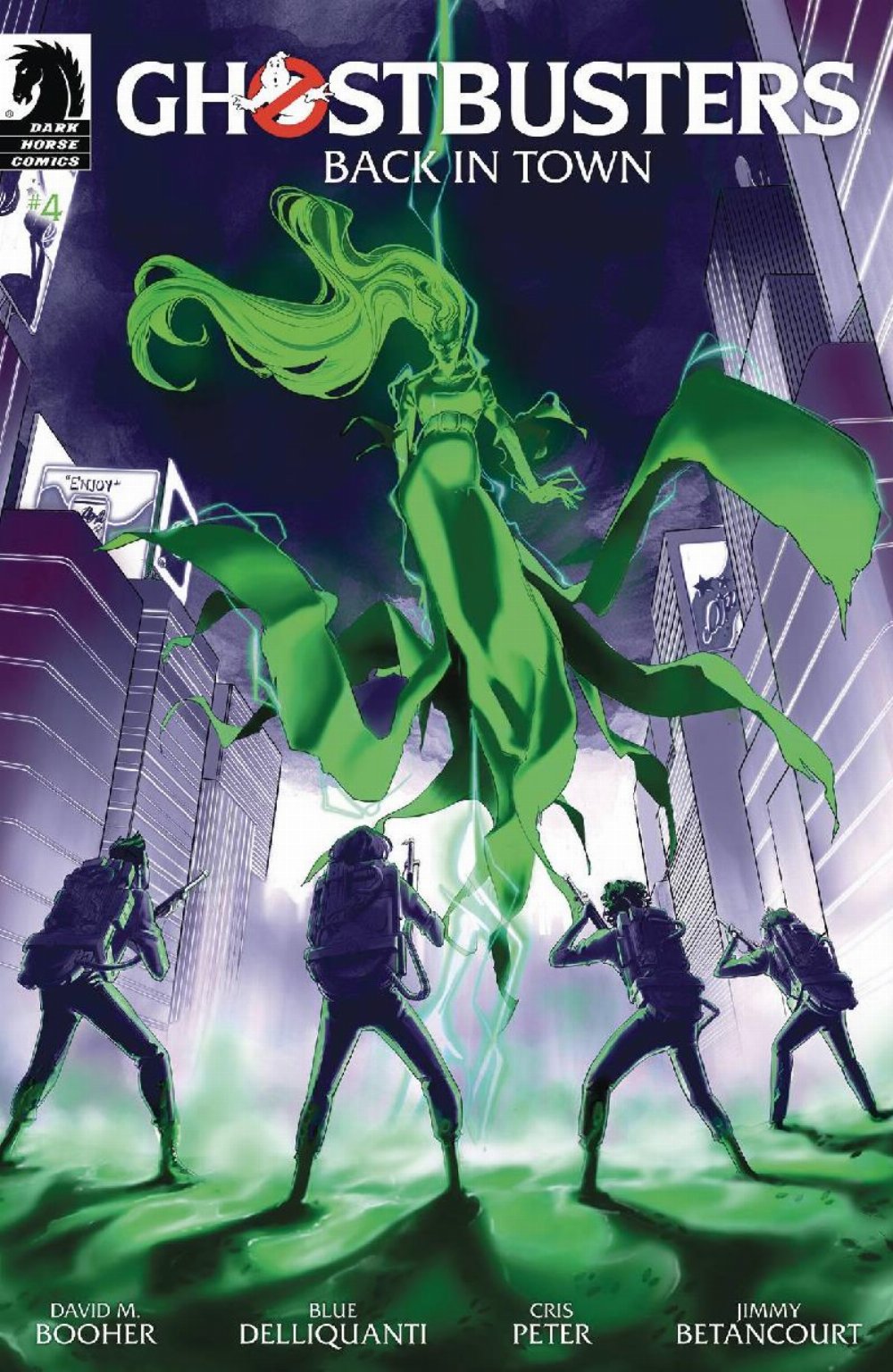 Τεύχος Κόμικ Ghostbusters Back In Town #4