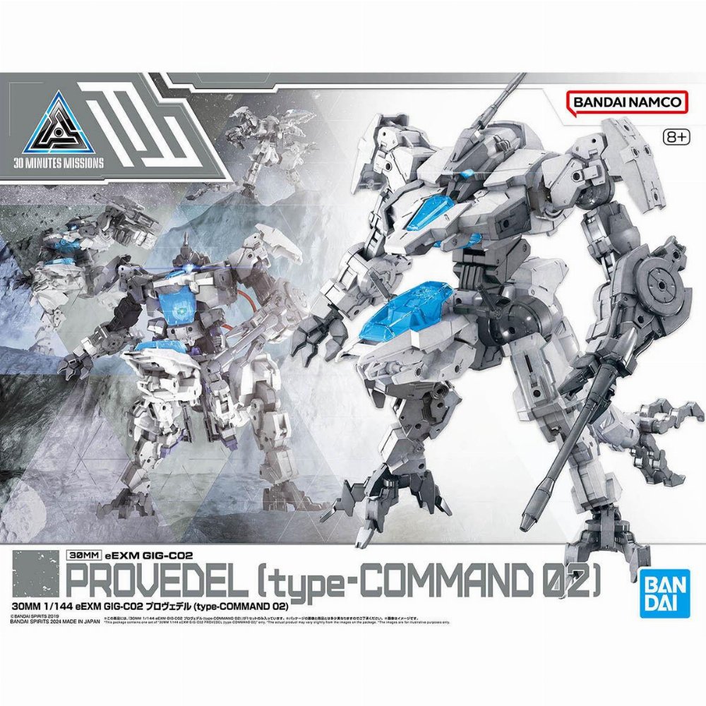 30MM Gunpla: eEXM GIG-C02 Provedel (Type-Command 02) 1/144 Σετ Μοντελισμού