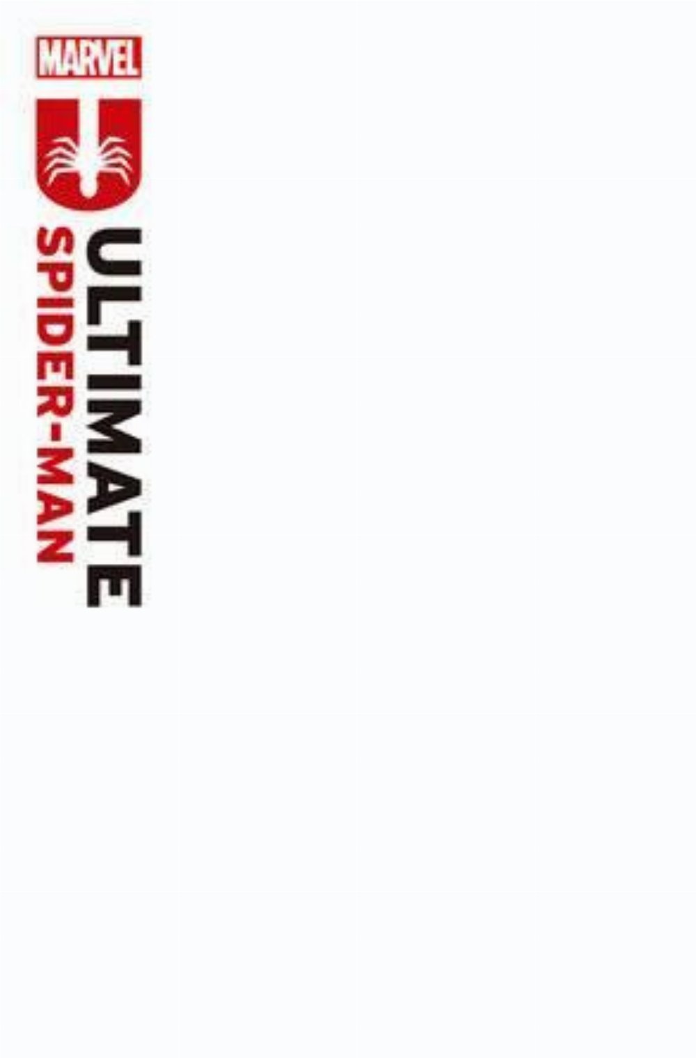 Τεύχος Κόμικ Ultimate Spider-Man #1 4th Printing Blank Variant Cover