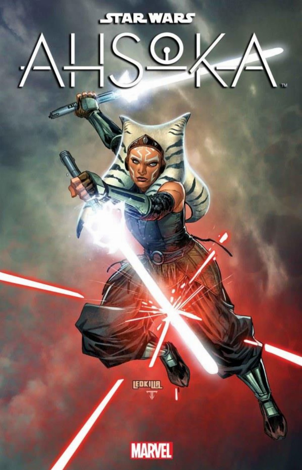 Τεύχος Κόμικ Star Wars Ahsoka #1 Lashley Foil Variant Cover