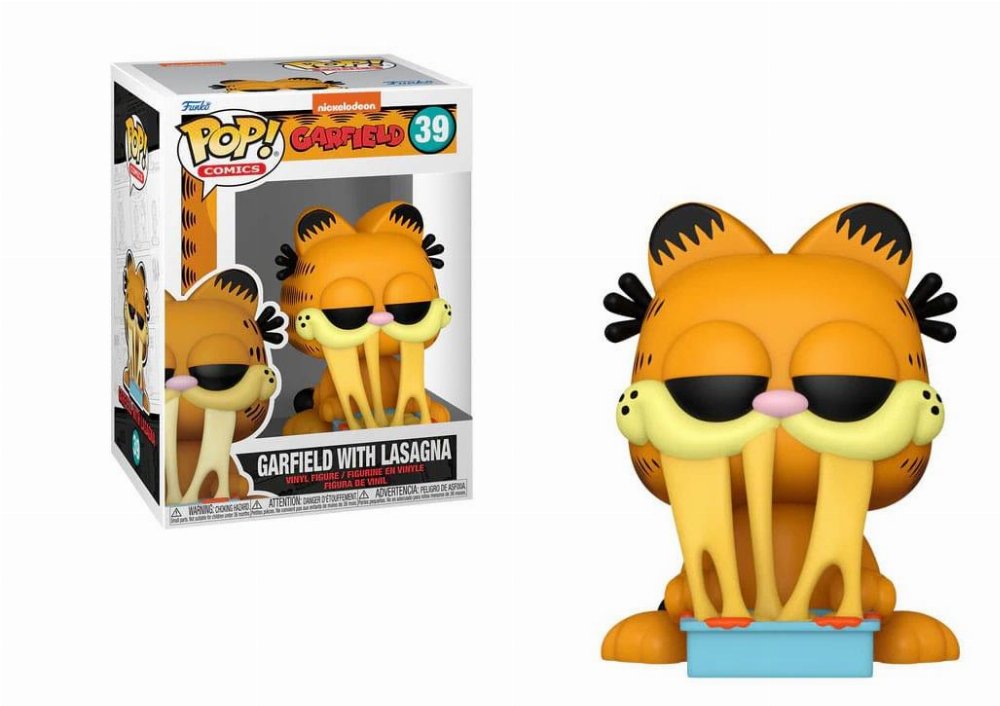 Φιγούρα Funko POP! Nickelodeon: Garfield – Garfield with Lasagna #39