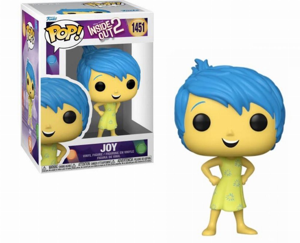 Φιγούρα Funko POP! Disney: Τα μυαλά που κουβαλάς 2 – Joy #1451