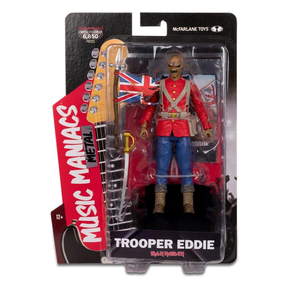 Metal Music: Maniacs – Trooper Eddie (Iron Maiden) Φιγούρα δράσης (18cm)