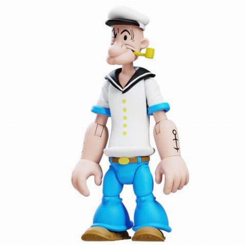 Popeye – Popeye 1st Appearance White Shirt Φιγούρα Δράσης (13cm)
