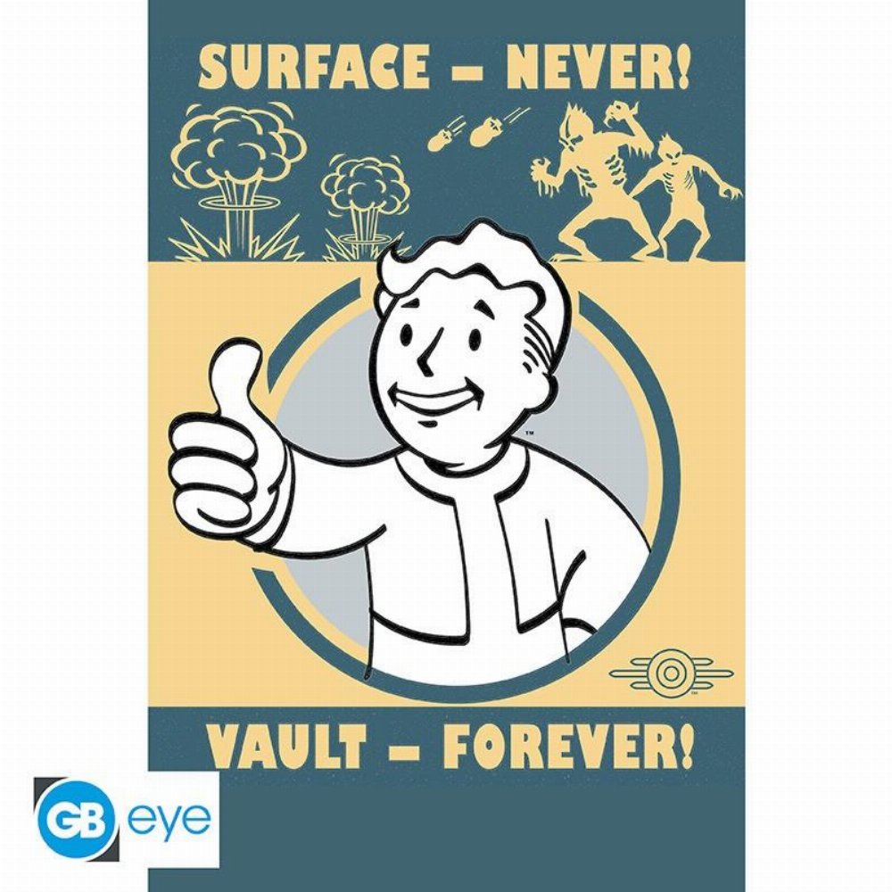 Fallout – Vault Forever Αυθεντική Αφίσα (92x61cm)