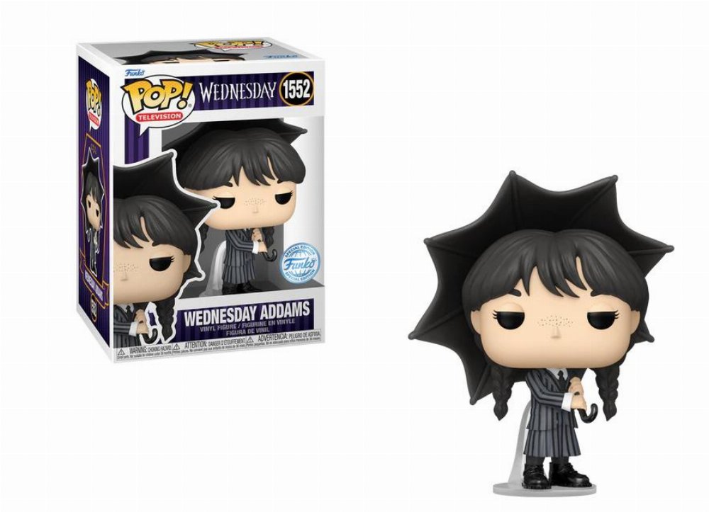 Φιγούρα Funko POP! Wednesday – Wednesday Addams with Umbrella #1552 (Exclusive)